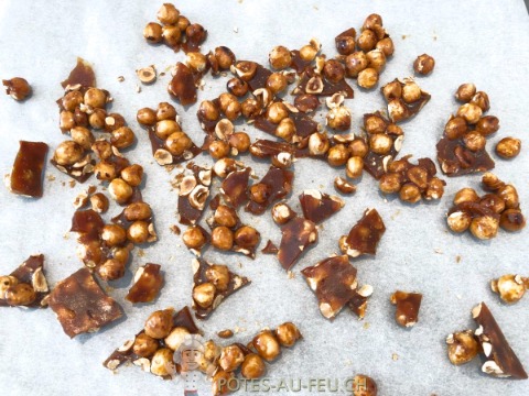 Pralines aux noisettes