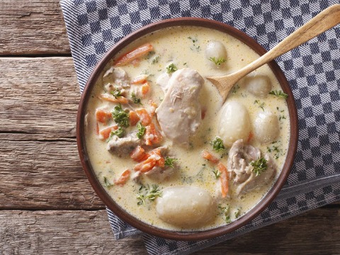 Waterzooi à la Gantoise (Belgique)