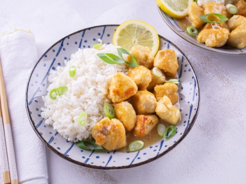 Poulet en sauce citron (chinois)