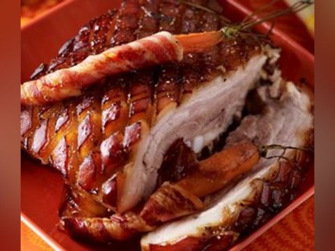 Carré de porc laqué