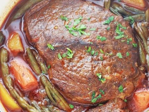 Bœuf braisé au Barolo