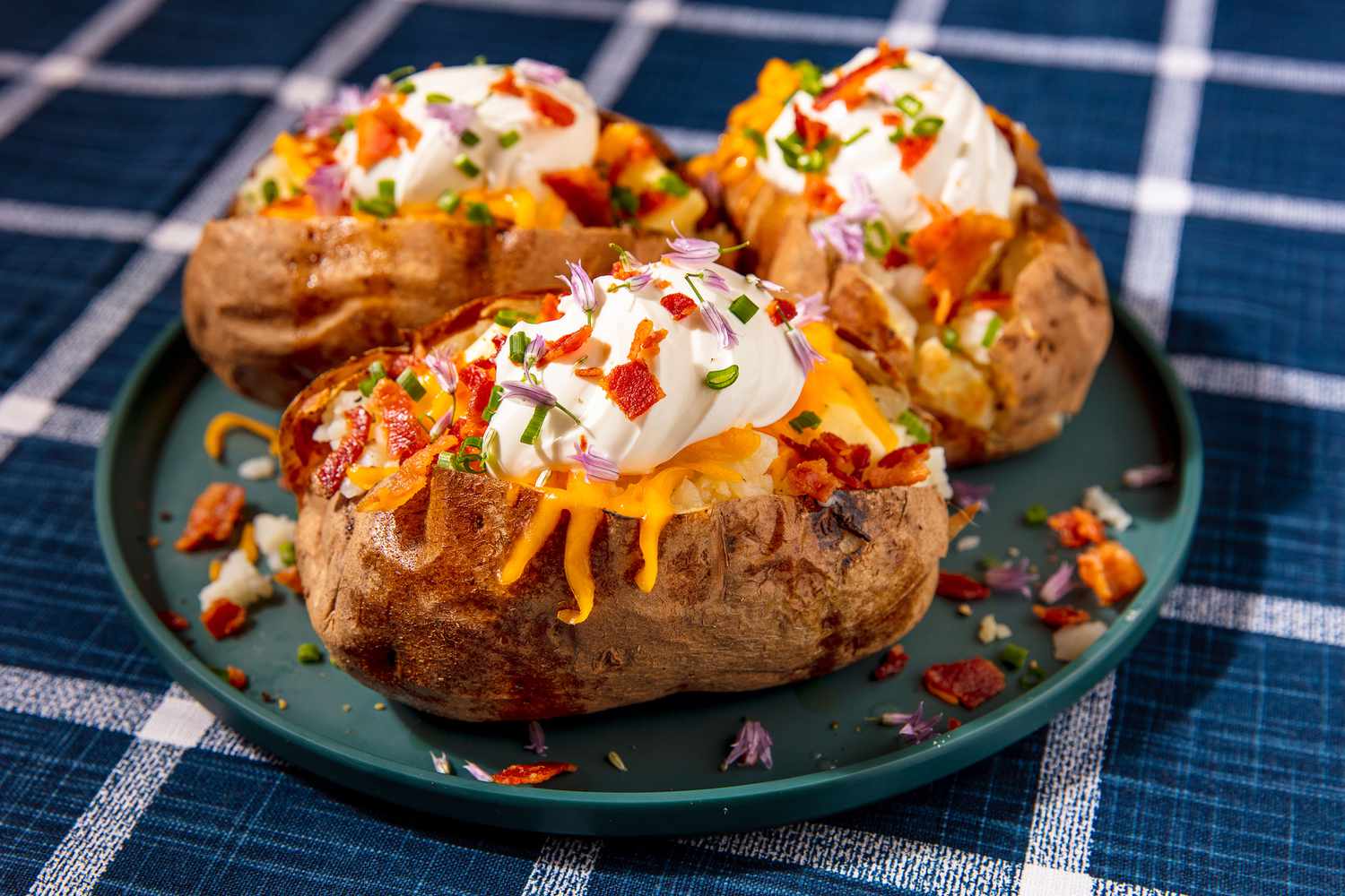 Baked potatoes