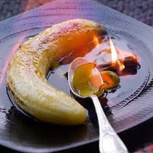 Bananes flambées
