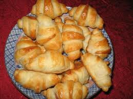 Croissants au jambon