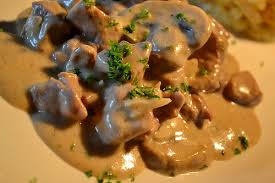 Emincé de veau à zurichoise