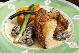 Pintade aux morilles