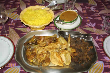 Poulet de Bresse au vin jaune et aux morilles