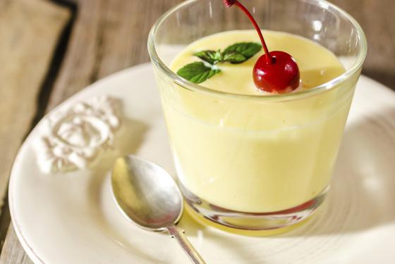 Sabayon au champagne