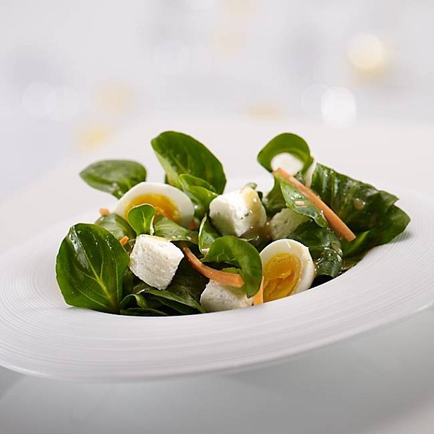 Salade de pommes de terre aux oeufs