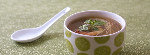 Soupe Thaïlandaise au lait de coco