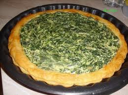 Tarte aux épinards